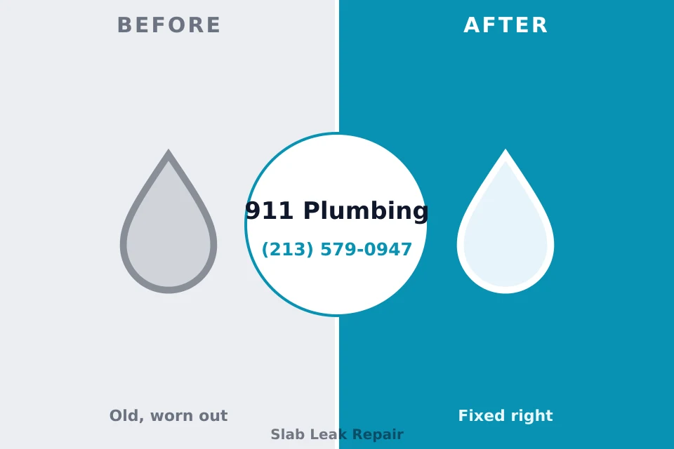 Before and after: plumbing repair Walker Valley, NY